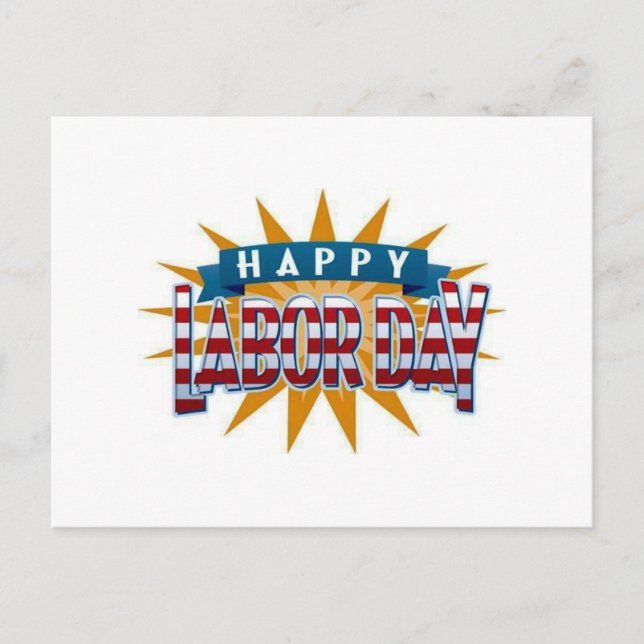 Labor Day Postcard (Front)