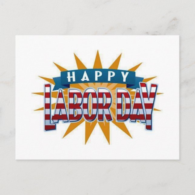 Labor Day Postcard (Front)
