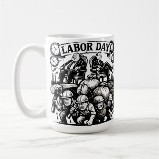 Labor Day Protest Art t-shirt Coffee Mug