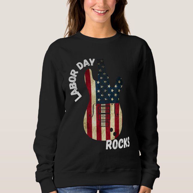 Labor Day Rocks Sweatshirt (Front)