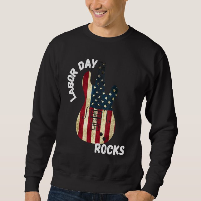 Labor Day Rocks Sweatshirt (Front)