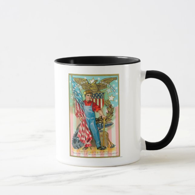 Labor Day Souvenir Mug (Right)