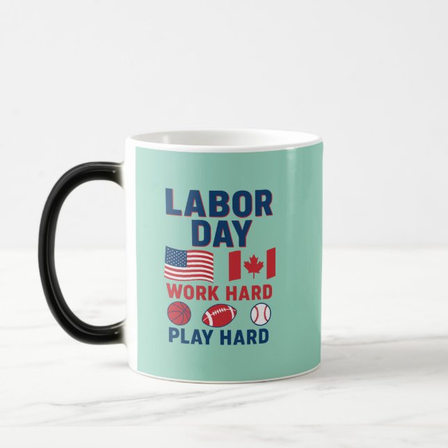 Labor Day Sports Mug – USA & Canada (Left)