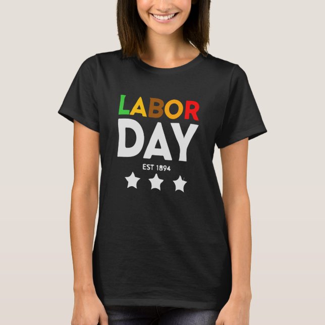 Labor Day T Shirt Unique Design (Front)