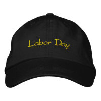 Labor Day text Black Color