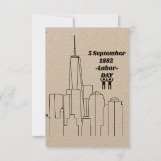 labor day thank you card
