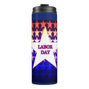 Labor Day  Thermal Tumbler