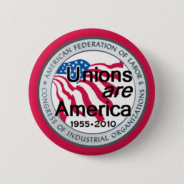 Labor Day Unions Button (Front)