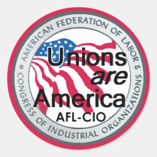 Labor Day Unions Sticker