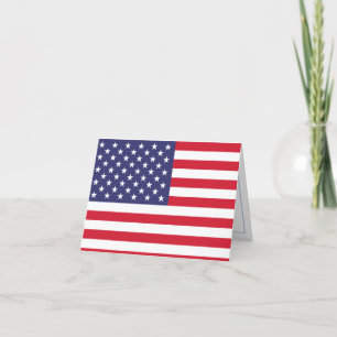 Labor Day USA Minimalist Letterpress Thank You Card