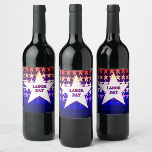 Labor Day Wine Label