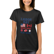 Labor Day Women’s Sports T-Shirt 🇺🇸🇨🇦