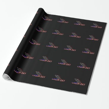 Labor Day Wrapping Paper Labor Day Wrapping Paper