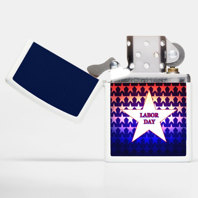 Labor Day Zippo Lighter (Opened)