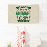 Labor & Delivery Lucky Charm Nurse Shamrock 