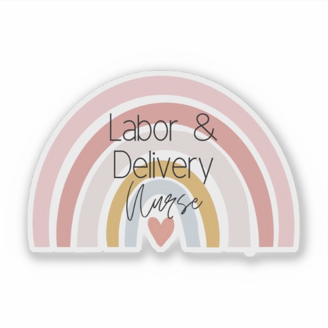 Labor & Delivery RN Sticker (Front)