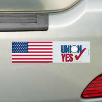 Original Union Thug Sticker (Bumper) Bumper Sticker