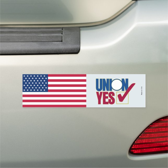 Labor Union Car Magnet (In Situ)