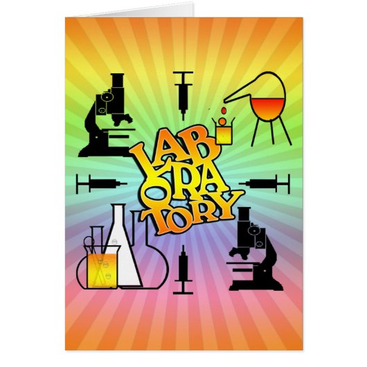 LABORATORY 4 SQUARE LOGO CARDS (Front)