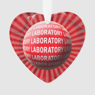 LABORATORY BLOOD ORNAMENT CHRISTMAS