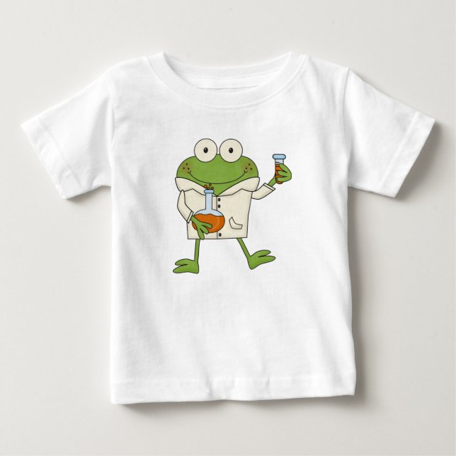 Laboratory Frog Baby T-Shirt (Front)
