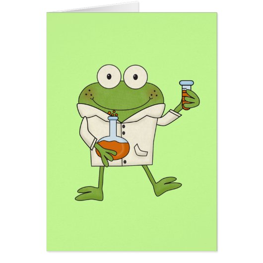 Laboratory Frog Cards (Front)