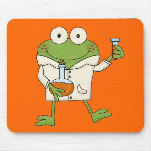Laboratory Frog Mouse Pad