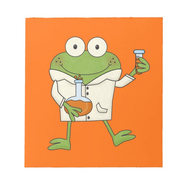Laboratory Frog Notepad (Front)