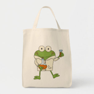 Laboratory Frog Tote Bag
