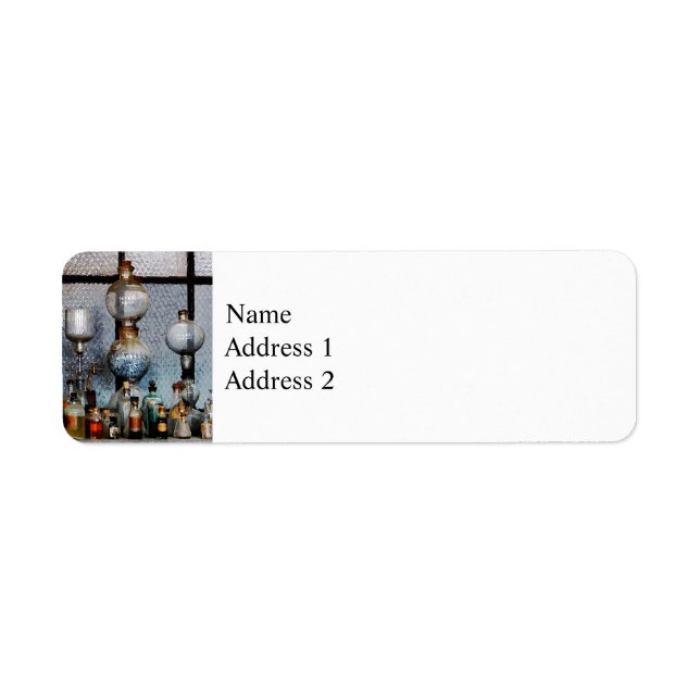 Laboratory Glassware Label (Front)