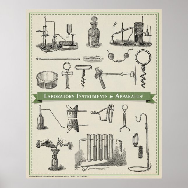 Laboratory Instruments & Apparatus 2 Poster (Front)