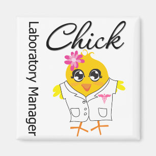 Laboratory Manager Chick Magnet