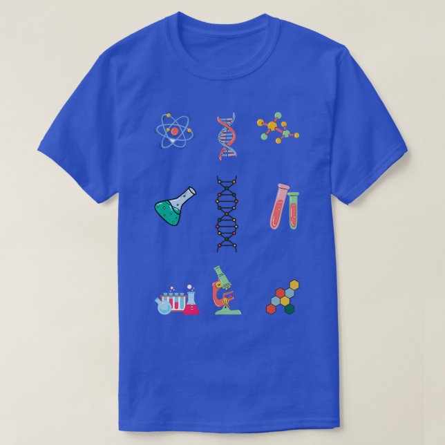 laboratory set sticker pack T-Shirt (Design Front)