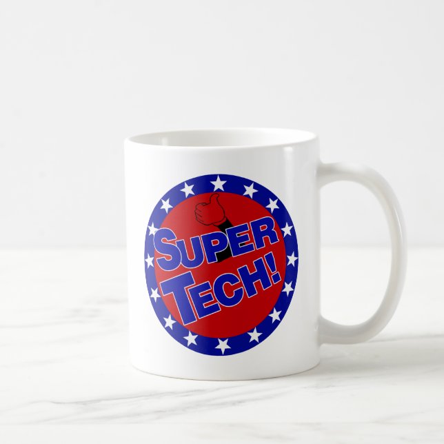 LABORATORY SUPER TECH! COFFEE MUG (Right)