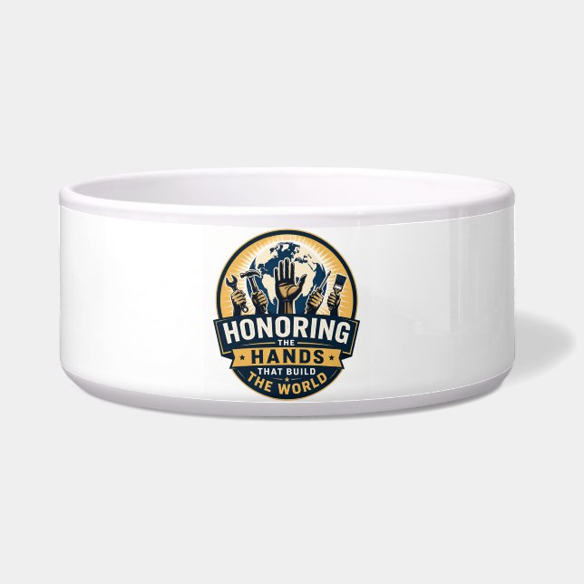 Labour Day  Bowl (Front)