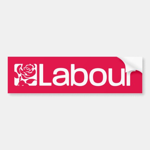 Labour Party UK Bumper Sticker