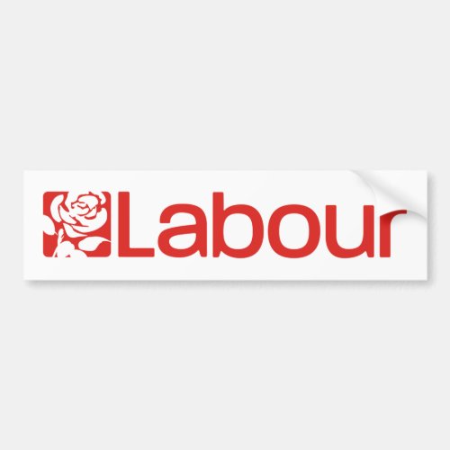 Labour Party UK Bumper Sticker