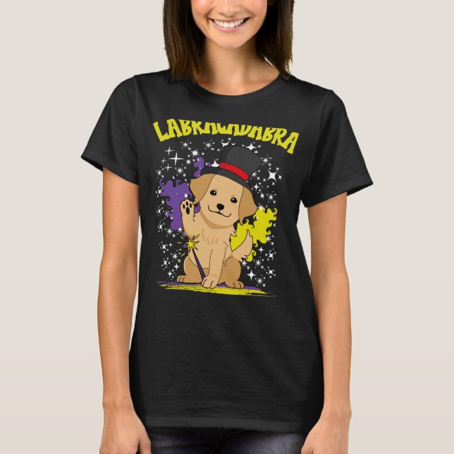 Labracadabra Labrador Retriever T-Shirt (Front)