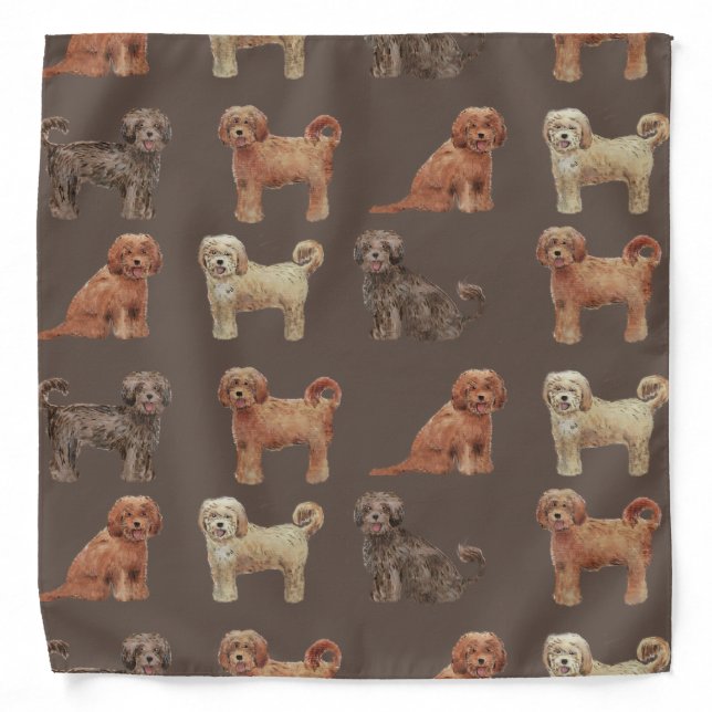 LABRADOODLE Bandana (Front)