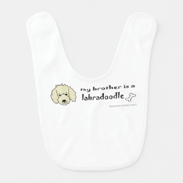 labradoodle bib (Front)