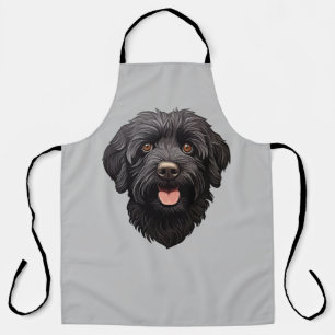 Labradoodle Black Dog Apron