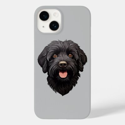 Labradoodle Black Dog Case-Mate iPhone 14 Case