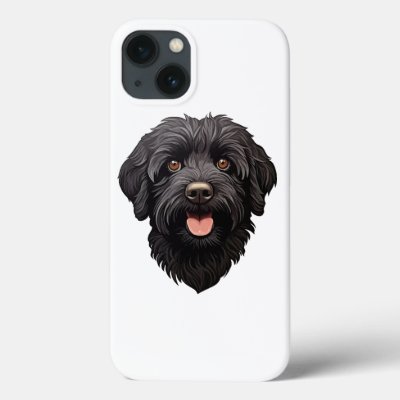 Labradoodle Black Dog iPhone 13 Case
