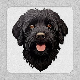 Labradoodle Black Dog Patch