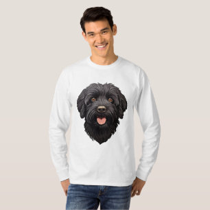 Labradoodle Black Dog T-Shirt