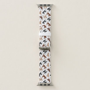 Labradoodle Bones and Paws Apple Watch Band