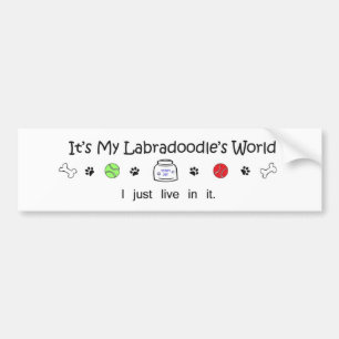 Labradoodle Bumper Sticker