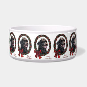 Labradoodle Christmas  Bowl