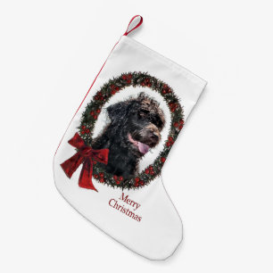 Labradoodle Christmas Small Christmas Stocking