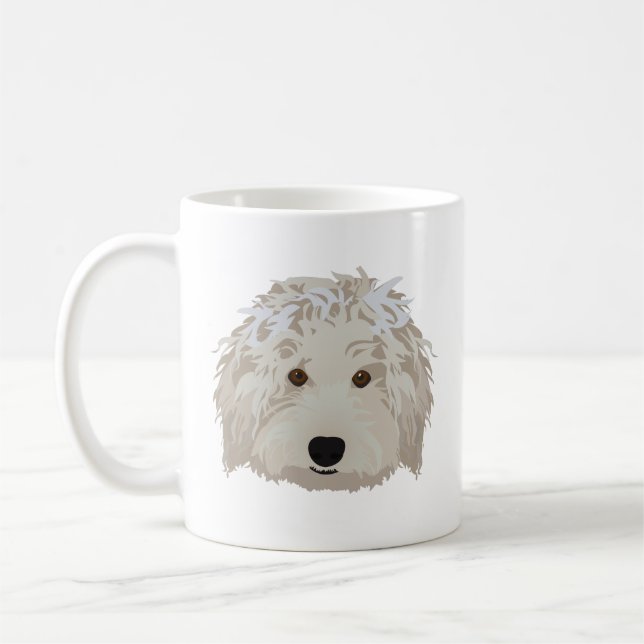 Labradoodle Coffee Mug (Left)